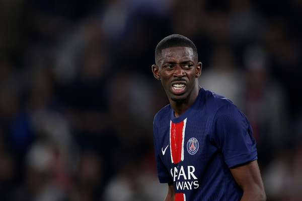 登贝莱伤缺六周，无缘关键欧冠战，巴黎质疑国家队用人决定