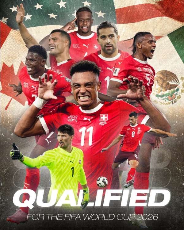 瑞士锁定世界杯席位，连续六届征程延续