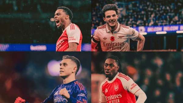 枪手11月不败战绩功臣揭晓 埃泽领衔四人候选名单